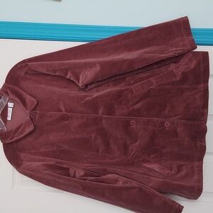 Denim & Co corduroy barn jacket